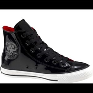 CONVERSE All*Star Chuck Taylor Black Patent 10.5
